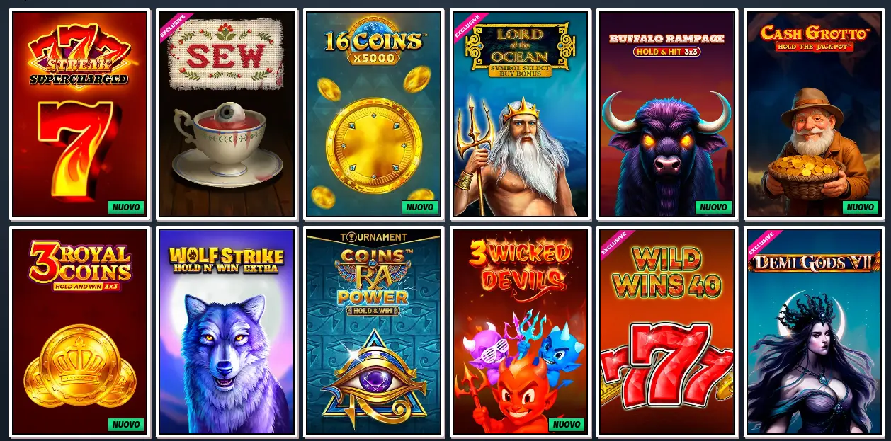Le slot più giocate nei migliori casino non AAMS